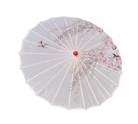 KiBcsLic Ombrello in Carta Oleata Cinese, Parasole Orientale per Eventi E Costumi, Rosa