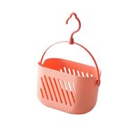 KiBcsLic Organizer da Appendere per Doccia, Porta Shampoo E Sapone, Cestino Portaoggetti da Parete per, Cucina, Soggiorno, Dormitorio Studentesco, Rosa