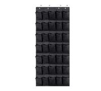 KiBcsLic Organizer per Scarpe Trasparente con 35 Tasche, Ideale per
