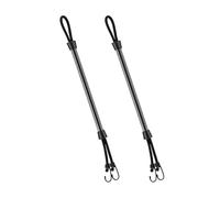 KiBcsLic Palo di Ormeggio per Barche, Cima di Ormeggio di Ricambio Nera Facile da Usare per Jon Boats, Yacht E Motoscafi, 16 inch