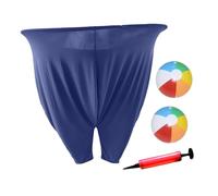 KiBcsLic Pantaloni della Nonna, Attrezzature per Giochi all'aperto per Famiglie e Gruppi, interazione tra Genitori e Figli, Blu