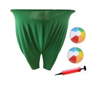 KiBcsLic Pantaloni della Nonna, Attrezzature per Giochi all'aperto per Famiglie e Gruppi, interazione tra Genitori e Figli, Verde