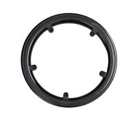 KiBcsLic Paracatena, Mountain Bike, 5 Fori, Laptop, Paracatena Dentato per Catena, Nero