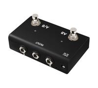 KiBcsLic Pedale Effetto Chitarra Portatile Aby Box con Selettore a Doppio Canale per Uso in Concerto