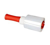 KiBcsLic Pellicola Estensibile Dispenser a Rullo per Film Da Imballaggio Avvolgitore Manuale con Manico Rotante Durevole Adatto per Traslochi E Logistica, con Maniglia