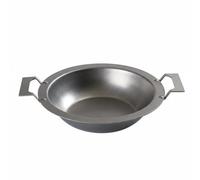 KiBcsLic Pentola Pentola a Due Scomparti in Acciaio Resistente Ai Graffi Chongqing Stile Retrò Multiuso Utensili da Cucina per Ristoranti, 32CM, Zuppa Chiara