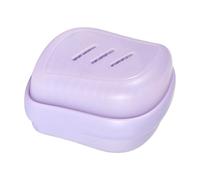 KiBcsLic Pettine 2 in 1, Spazzola per Shampoo, Spazzola per Massaggio Del Cuoio Capelluto, Ideale per Casa E Dormitorio Studentesco, Viola