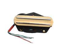 KiBcsLic Pickup per Chitarra Elettrica con Design a Doppia Guida, Giallo 9k