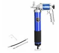 KiBcsLic Pistola per Grasso Pneumatica Impugnatura Antiscivolo Ingrassatore Ad Pressione Pneumatica Pressurizzata Portatile Pompa Pneumatica per Grasso, Barile Rotante