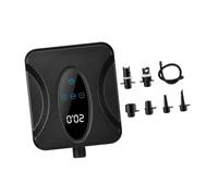 KiBcsLic Pompa Elettrica Gonfiatore Universale Compatta Display Digitale con Due modalità Pressione E Tubo Smontabile Materiale PP Adatta a Giochi Piscina