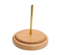 KiBcsLic Porta Gomitolo Supporto Fili Lavoro Maglia Uncinetto Filato Struttura Legno Metallo Rotazione Fluida Pratico Antigroviglio Adatto per Regali Uso Domes, Grande