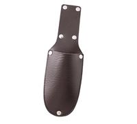KiBcsLic Porta Pinze Tasche Porta Attrezzi Pu Custodia Portautensili Organizer Utile per Lavori Manuali Adatto a Giardinaggio Costruzione Riparazione Auto Att, Marrone