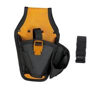 KiBcsLic Porta Trapano Borsa Da Elettricista Fondina Da Lavoro Tasca per Ferramenta Organizzatore Da Cintura Durevole Adatto per Costruzione E Riparaz, con Cintura