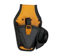 KiBcsLic Porta Trapano Borsa Da Elettricista Fondina Da Lavoro Tasca per Ferramenta Organizzatore Da Cintura Durevole Adatto per Costruzione E Riparaz, Solo Borsa