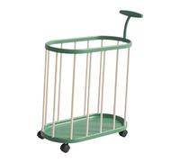 KiBcsLic Portaoggetti Portaoggetti Palestra Organizer Attrezzatura Contenitore Ruote Capienza Elevata Materiali Impermeabili Adatto per Casa Palestra Club, Verde