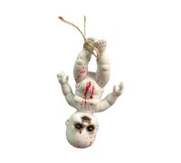KiBcsLic Prop Horror Bambola Spaventosa per Decorazioni Halloween con Design Macabro E Dettagli Realistici Adatta per Feste a Tema E Giardini Stregati, Ragazzo Grande