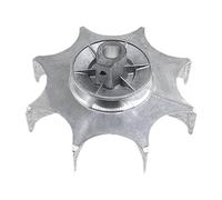 KiBcsLic Puleggia Del Motore Della Lavatrice per La Trasmissione Del Motore Della Lavatrice Ricambi Accessori Metallo Adatto per Riparazioni Domestiche, 12mm