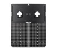 KiBcsLic Regolatore Tacchette Scarpe Strumento Regolazione Tacchette Pedale Regolatore Piastra Bici Adattatore Scarpa Materiale Alluminio Adatto a Ciclismo Via, Style B