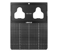 KiBcsLic Regolatore Tacchette Scarpe Strumento Regolazione Tacchette Pedale Regolatore Piastra Bici Adattatore Scarpa Materiale Alluminio Adatto a Ciclismo Via, Style C