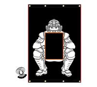 KiBcsLic Rete da Allenamento per Baseball, Robusta, Professionale, Facile da Riparare e installare, Ideale Come Regalo o Accessorio.