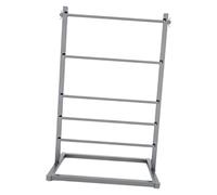 KiBcsLic Ribbon Organizer Rack Organizzatore Scaffale Porta Bobine Avvolgitori Metallo Robusto Adatto per Artigiani Sala Cucito Negozio Fioraio, Nero