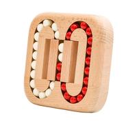 KiBcsLic Rotating Bean Fingertip Cubo Puzzle Giocattolo Legno Intelligenza Unica Adatto per Adulti Bambini Anziani Regalo Collez, Perla Acrilica