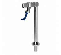 KiBcsLic Rubinetto Risciacquabicchieri in Acciaio Inox 304 Robusto Rubinetto da Montaggio con Filettatura Durevole per Responsabile di Esercizi Commerciali, Stile A