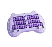 KiBcsLic Rullo Massaggiante Piedi Manuale Rullo Profondo per Massaggi Piedi Gambe Supporto Arco Materiale PP Comodo Adatto a Donna Uomo Relax Muscolare, Viola