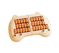 KiBcsLic Rullo Massaggiante Piedi Manuale Rullo Profondo per Massaggi Piedi Gambe Supporto Arco Materiale PP Comodo Adatto a Donna Uomo Relax Muscolare, Orangina