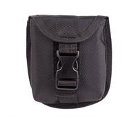 KiBcsLic Sacchetto Zavorra per Cintura Subacquea Tessuto in Nylon 1000D Borsa Porta Pesi da Sub con Fibbia Impermeabile Sacchetto Zavorra per Immersioni, Nero