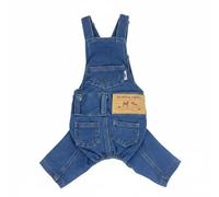 KiBcsLic Salopette Jeans Cane Lavato Salopette, As6, Alpha, 12x_l, 12x_l, 12x_l, Numeric_0, Regular, Regular, color to 2, color to 2