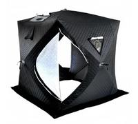 KiBcsLic Sauna portatile impermeabile per pesca, Nero Smokestack