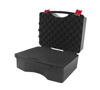 KiBcsLic Scatola Portaoggetti Custodia con Inserti in Schiuma Contenitore Rigido per Fotocamera Valigetta Impermeabile Resistente Materiale PP Adatta per, 31.5x26x18 Cm