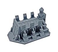 KiBcsLic Scenario di Edifici in Miniatura Non Dipinto, Layout Regalo, Terreno per Giochi da Tavolo