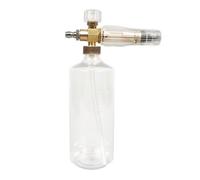 KiBcsLic Schiuma con Ugello Regolabile | Professionale, Spruzzatore di Schiuma con Valvola in Ottone, Compatibile, per Lavaggio Auto, Pulizia Esrni, Stile C