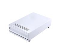 KiBcsLic Secchio Fondo Caffè Cassetto Scatola Raccolta Fondi Caffè Smontabile Barra Rimovibile Acciaio Robusto Facile Pulizia Adatto per Cucina Ristor, Bianco