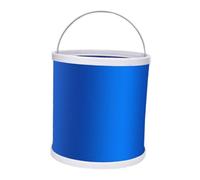 KiBcsLic Secchio Pieghevole Acqua Portatile con Manico Robusto in Tessuto Oxford Contenitore Multiuso per Lavaggio Auto Pesca Viaggi Escursioni Adatto a Campeg, 11 Litri