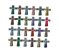 KiBcsLic Segnalibro Croce con Marcatori Magnetici Versetti Biblici Accessorio Da Collezione Compatto Ispirazione Cristiana Adatto per Studenti Regalo Spiritual, Style D