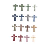 KiBcsLic Segnalibro Croce con Marcatori Magnetici Versetti Biblici Accessorio Da Collezione Compatto Ispirazione Cristiana Adatto per Studenti Regalo Spiritual, Style B