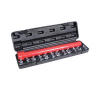 KiBcsLic Set di 13 utensili per tiranti interni, 12 adattatori Crowfoot, valigetta portautensili portatile, tubo di trasmissione in acciaio da 1/2 pollice per