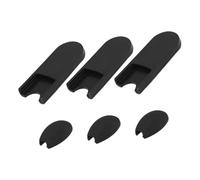 KiBcsLic Set di 3 Poggiapolsi per Sassofono, Cuscinetti di Supporto Neri, Poggiapolsi, Imbottitura per Tasti