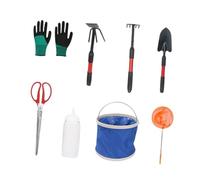 KiBcsLic Set di Attrezzi per, Secchiello, Rastrello E Strumenti per Il Giardinaggio, L
