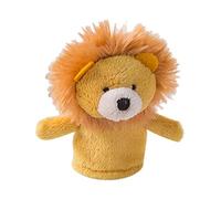 KiBcsLic Set di Morbidi Burattini Da Dito a Forma di Animali per Bambini - Interattivi, Leone arancione, Taglia unica