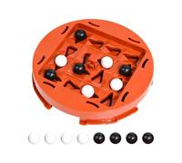 KiBcsLic Set di Scacchi: Giocattolo Educativo, Allenamento del Cervello, Gioco da Tavolo Portatile, Interazione Genitore-Figlio per Le Vacanze