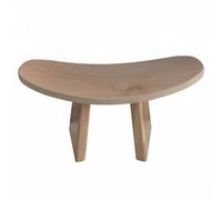 KiBcsLic Sgabello da Meditazione in Design in Legno Semplice Sgabello da Pratica Fisica in Legno Robusto Portatile per Inginocchiarsi per Principianti, Noce, S