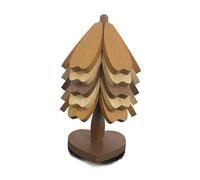 KiBcsLic Sottobicchieri in legno a forma di albero, accessori da tavola, 5 Fogli