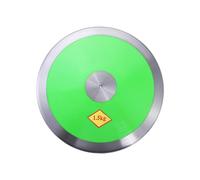 KiBcsLic Sports Training per attività Fisica Disco per Lancio Amatoriale Disco di Esercizio Atletico con Nucleo Rinforzato Attrezzo per Sviluppo Muscola, Verde