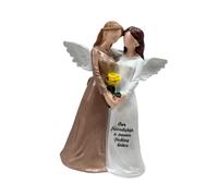 KiBcsLic Statua Decorativa di Un Grazioso Cherubino, Angelo Fatato, per L'arredamento di Interni