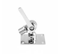 KiBcsLic Supporto Antenna Doppio Asse Impermeabile Supporto Antenna Acciaio Inox 316 Installazione Facile Attrezzatura Nautica per Imbarcazioni