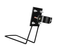KiBcsLic Supporto Cestino Bici Supporto Anteriore Accessori Montaggio Staffa Ferro Regolabile Adatto a Passeggiate Urbane Escursioni E Usi Quotidiani, L Rack 4.7 to 5.4cm